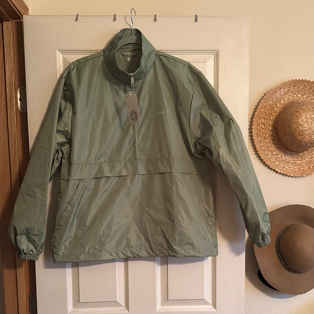 Women’s Green Windbreaker Jacket